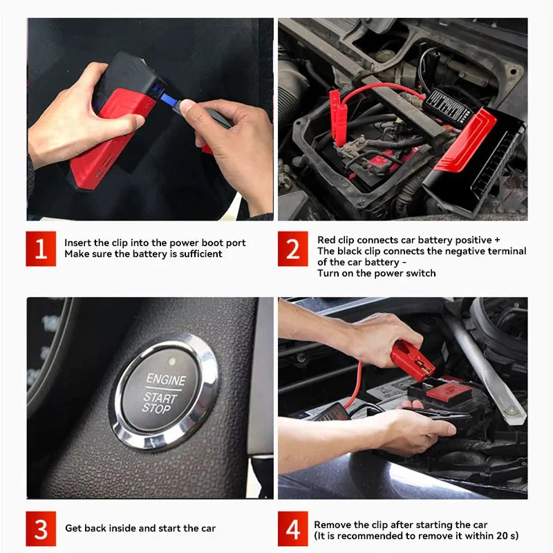 Car Booster 30000mAh – Emergency Kit