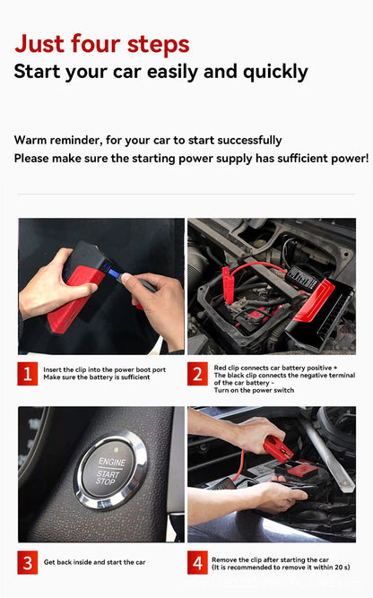 Car Booster 30000mAh – Emergency Kit