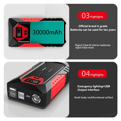 Car Booster 30000mAh – Emergency Kit